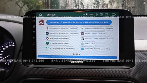 Màn hình DVD Android xe Hyundai Kona 2018 - nay | Zestech Z800 New